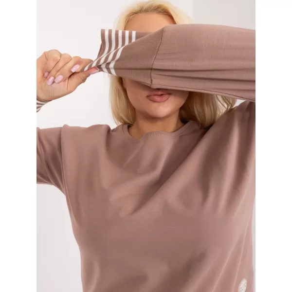  Dámská halenka RELEVANCE RV-BZ-9145.02 DARK BEIGE 