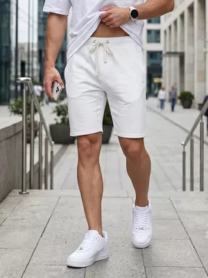 Pánské kraťasy DSTREET BÍLÁ