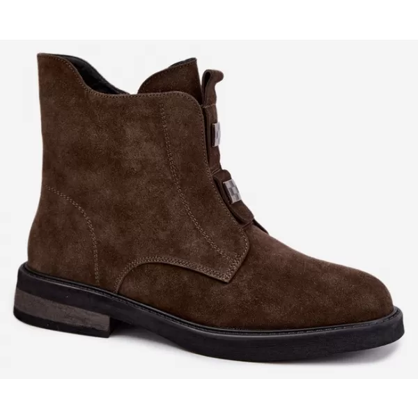  Dámské boty D&A CR62-3334 KHAKI 