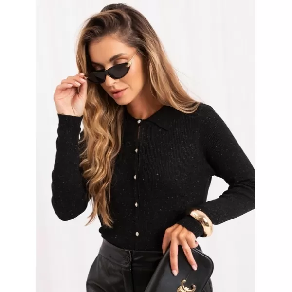  Dámský svetr FACTORY PRICE PM-SW-SF391.28 BLACK 