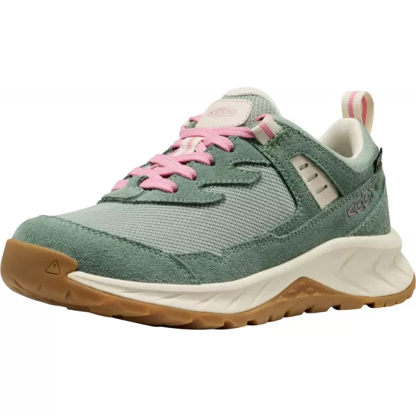  Dětské turistické boty KEEN HIGHTRAIL WP YOUTH LILY PAD/CASHMERE ROSE 