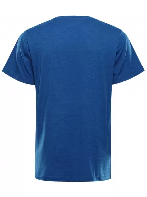 Pánské outdoorové triko ALPINE PRO NOGER 2 ELECTRIC BLUE LEMONADE VARIANTA PA