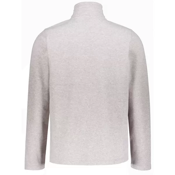  Pánská fleece mikina ALTISPORT ALM002852 STŘÍBRNÝ MELÍR 