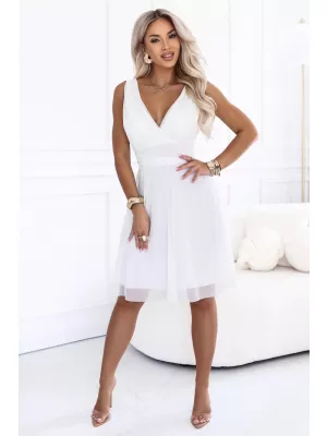 Dámské šaty NUMOCO CELESTINA 541-4 BÍLÁ
