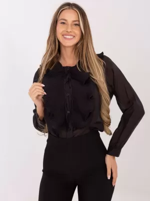 Dámská košile FACTORY PRICE IT-KS-28990.05P NOIRE