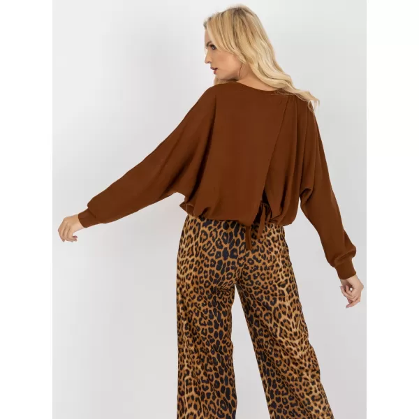  Dámská halenka OCH BELLA TW-BZ-BE-M327.29 BROWN 