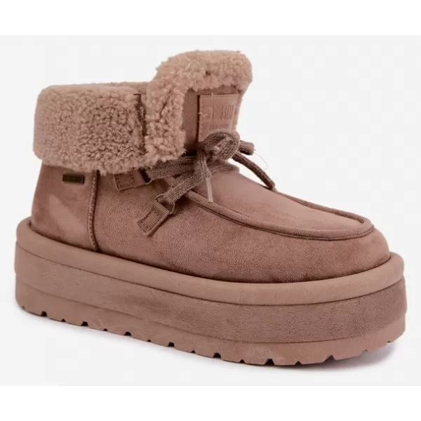  Dámské sněhule BIG STAR SHOES UU274215 BEIGE 