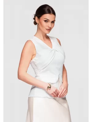 Dámská blůza LARICA OW-TS-E0001 WHITE