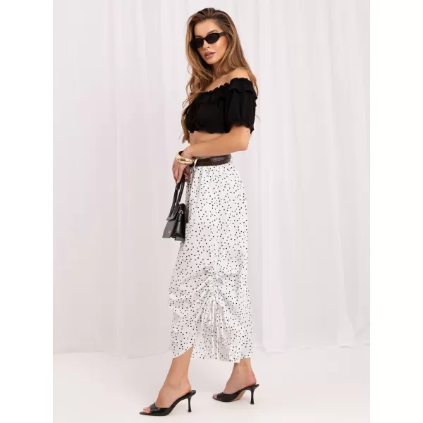  Dámské kalhoty ITALY MODA MI-SP-631061.75 WHITE 