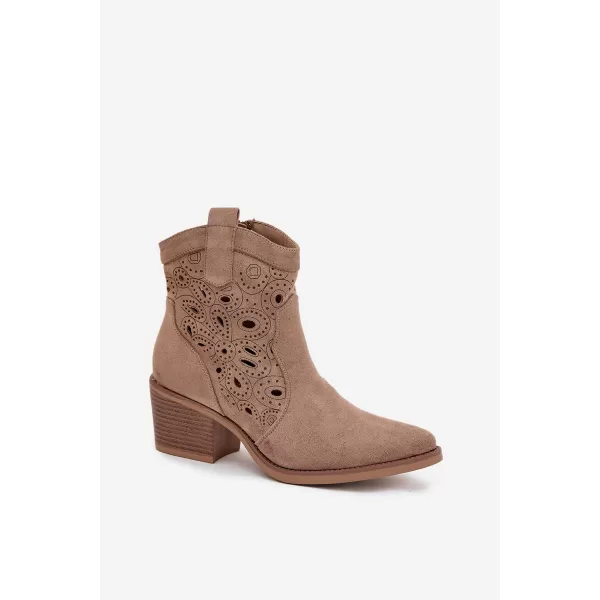  Dámské boty BOTO 25BT02-9452 FANGO/BEIGE 