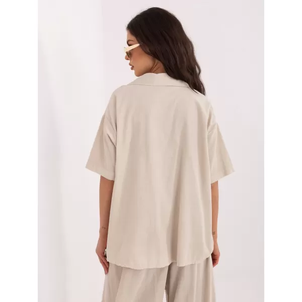  Dámská košile ITALY MODA IT-KS-FL10320.12 BEIGE 