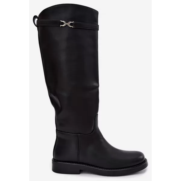  Dámské kozačky BOTO LA3172 BLACK 