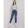 Dámské džíny FACTORY PRICE MR-SP-5338.17 DARK BLUE