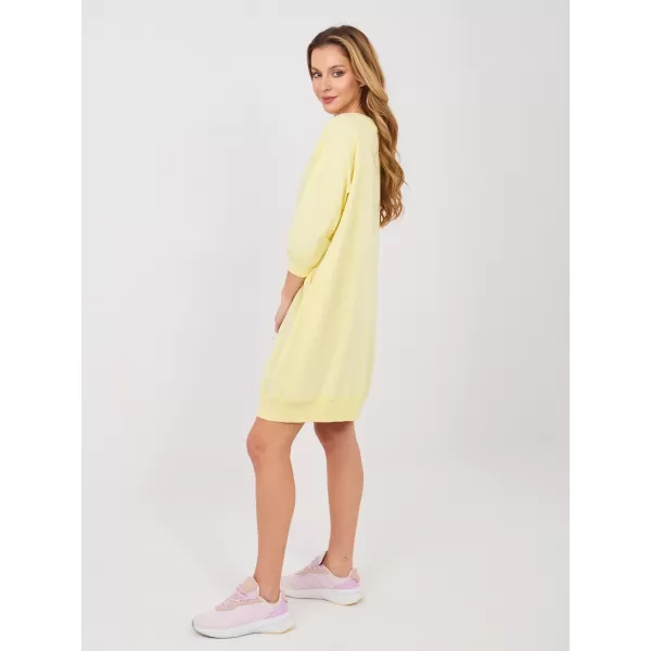  Dámské šaty BASIC FEEL GOOD RV-SK-7203.35P BRIGHT YELLOW 