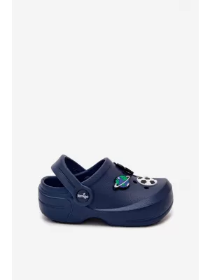 Chlapecké pantofle BOTO LUPO NAVY