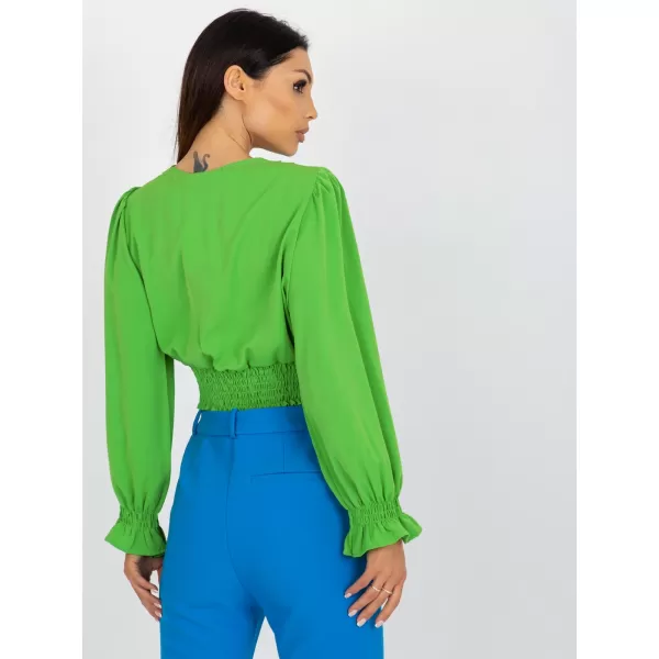  Dámská halenka ITALY MODA DHJ-BZ-13866.92P BRIGHT GREEN 
