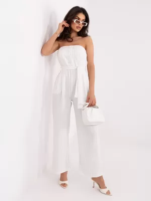 Dámský overal ITALY MODA MI-KO-A5444.92 ECRU