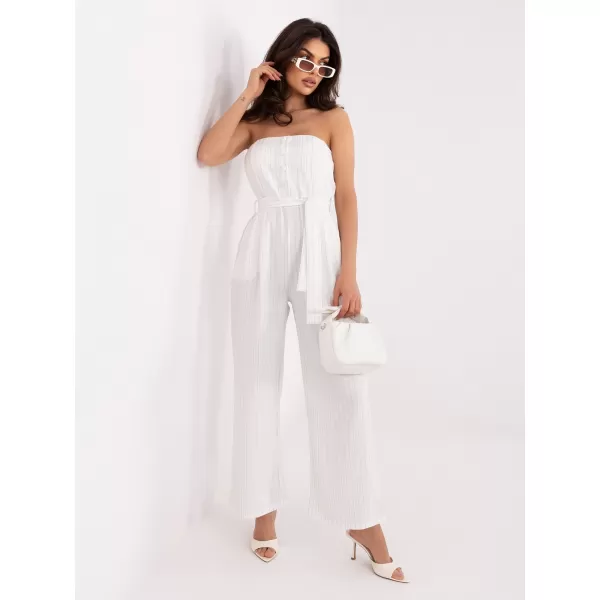  Dámský overal ITALY MODA MI-KO-A5444.92 ECRU 