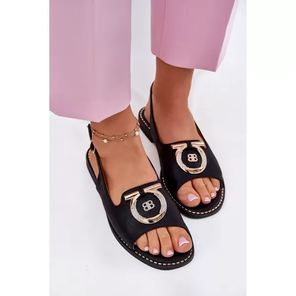  Dámské sandály S.BARSKI KV51-003 BLACK 