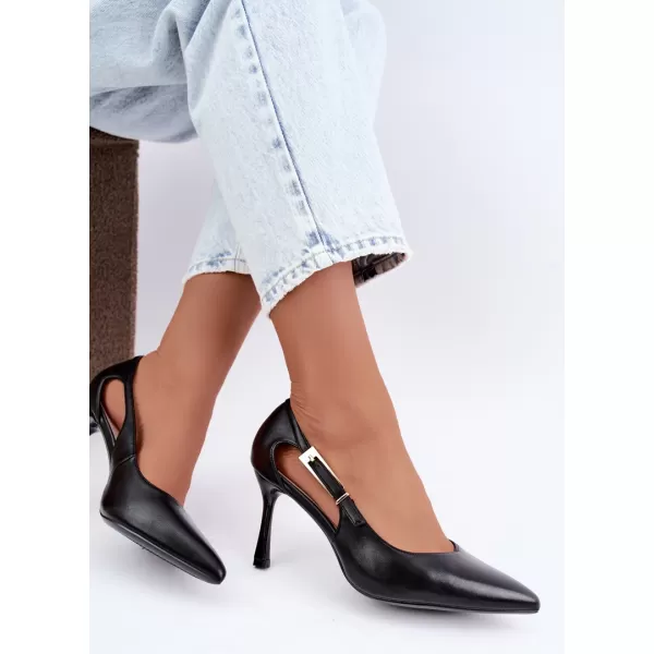  Dámské lodičky na jehle VINCEZA 62288 BLACK 
