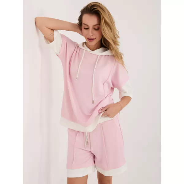  Dámský komplet RUE PARIS RV-KMPL-A1309.74 WHITE/PINK 