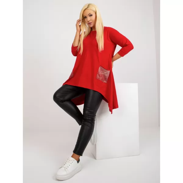  Dámská halenka RELEVANCE RV-BZ-8533.04 RED 