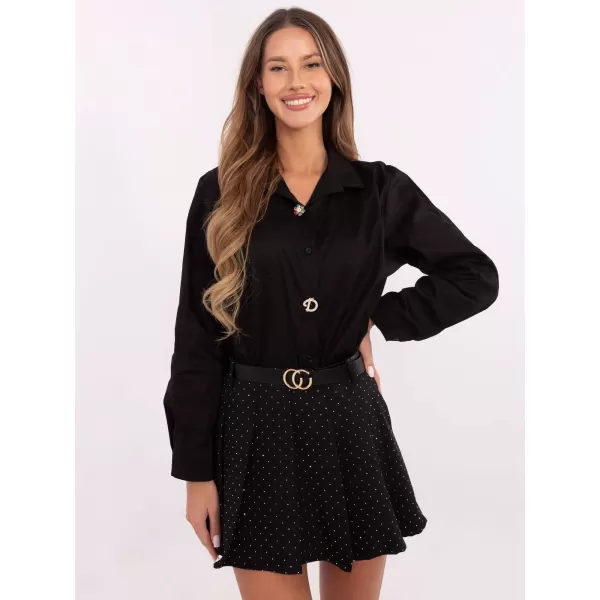  Dámská košile ITALY MODA DHJ-KS-20132.04P NOIRE 