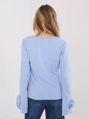 Dámská halenka ITALY MODA IT-BZ-22139.55 LIGHT BLUE