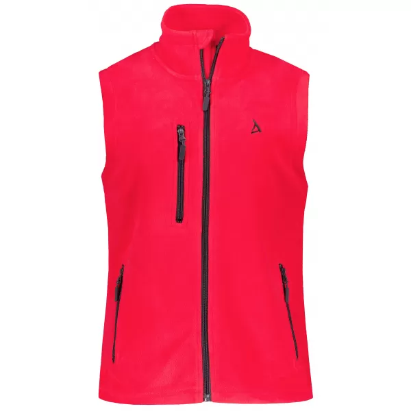  Dámská fleece vesta ALTISPORT ALW002525 ČERVENÁ 