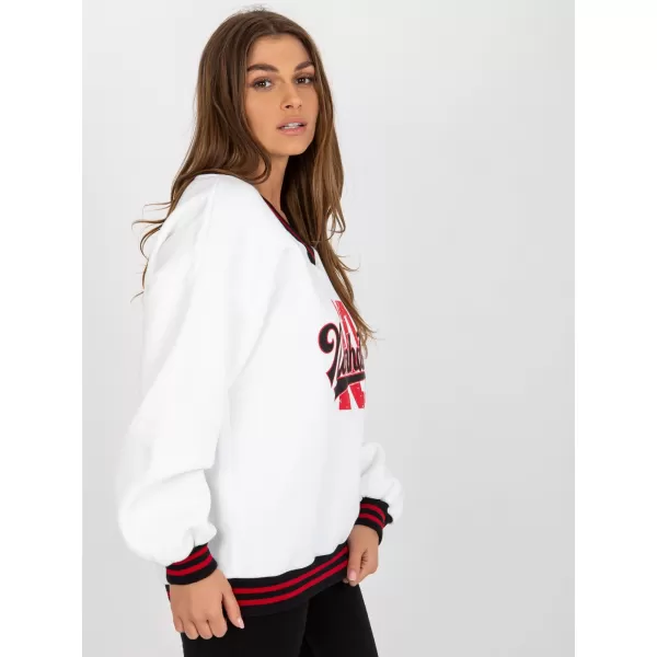  Dámská mikina EX MODA EM-BL-754.38 WHITE 