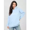 Dámská mikina RUE PARIS RV-BL-A1034.04 LIGHT BLUE