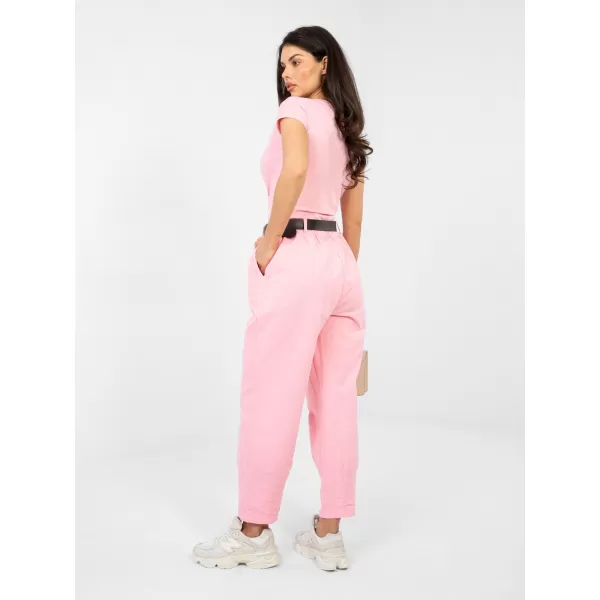  Dámské kalhoty ITALY MODA MI-SP-2690.00 BRIGHT PINK 