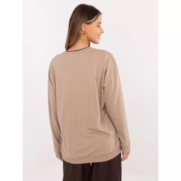  Dámská mikina RELEVANCE RV-BL-A941.58 DARK BEIGE 