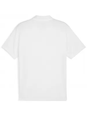 Pánské triko s límečkem PUMA TEAMGOAL POLO 658771-04 PUMA WHITE/BLACK/FEATHERGRAY