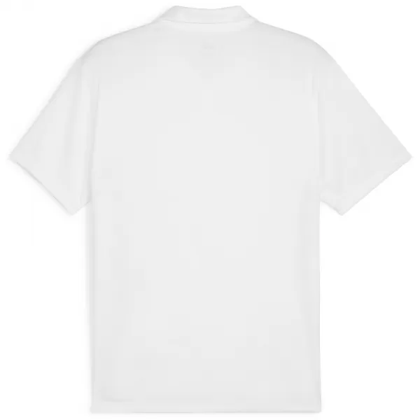  Pánské triko s límečkem PUMA TEAMGOAL POLO 658771-04 PUMA WHITE/BLACK/FEATHERGRAY 