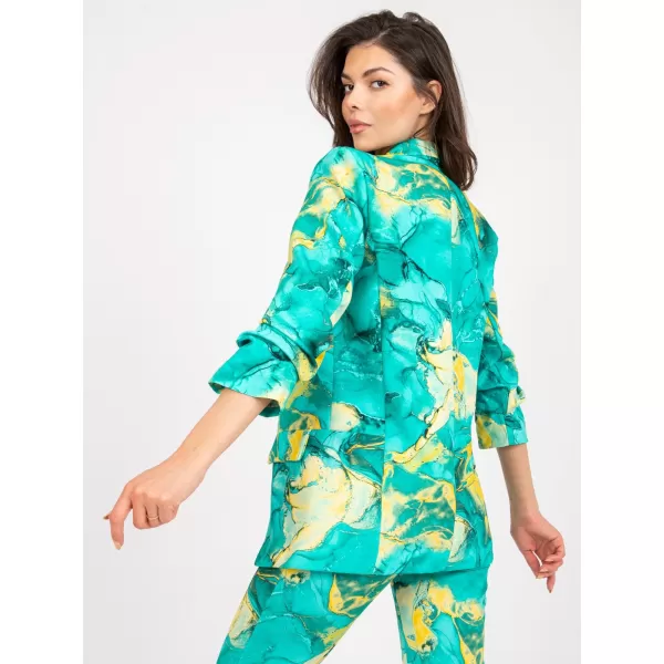 Dámská bunda ITALY MODA DHJ-MA-7684A-1.22X TURQUOISE 