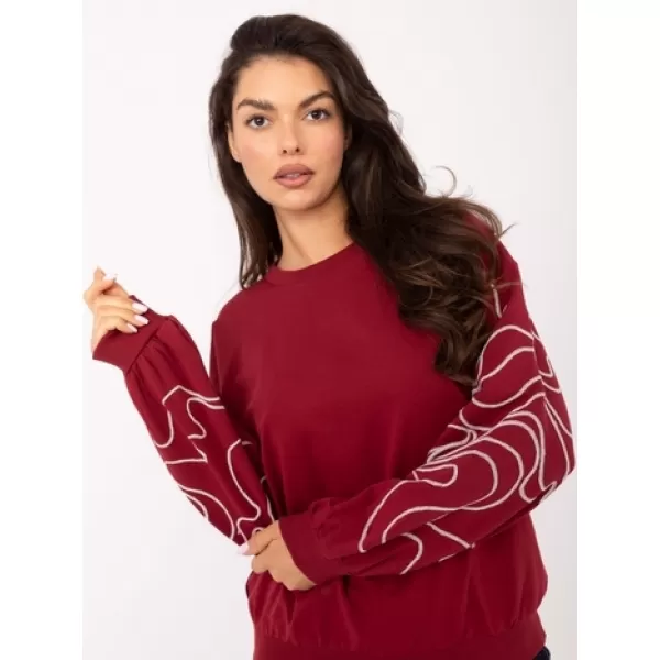  Dámská halenka RELEVANCE RV-BZ-A176.56 BURGUNDY 