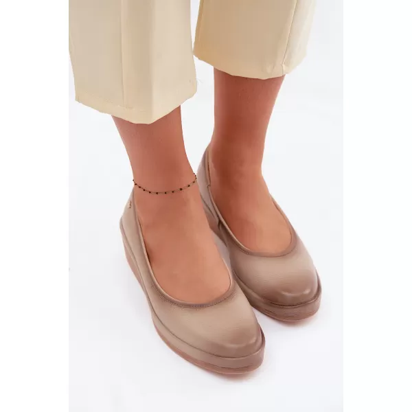  Dámské polobotky VINCEZA 39987 BEIGE 