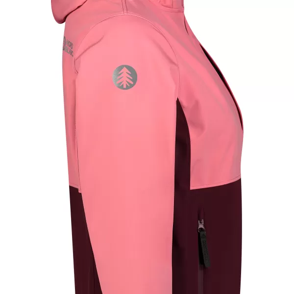  Dámská softshellová bunda NORDBLANC BLINK NBSSL8320 RŮŽOVÁ 