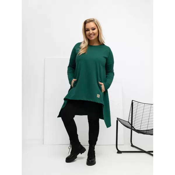  Dámská tunika RELEVANCE RV-TU-5042.09X DARK GREEN 