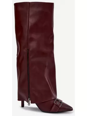 Dámské kozačky BOTO 9386 WINE RED