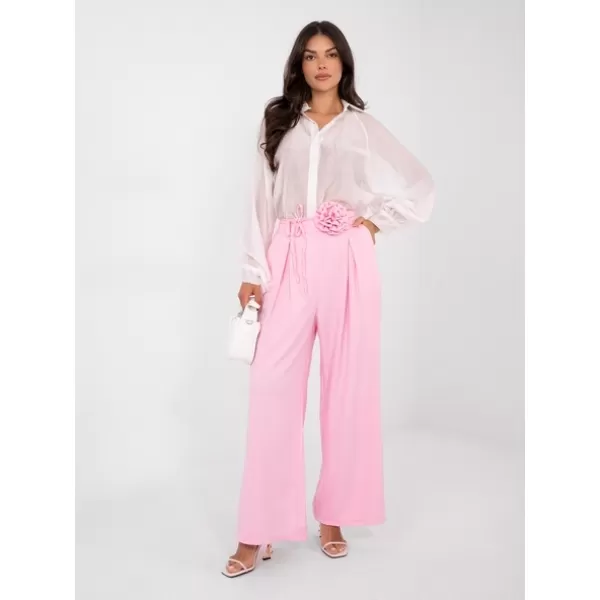  Dámské kalhoty RUE PARIS IT-SP-FL8569-1.06 BRIGHT PINK 