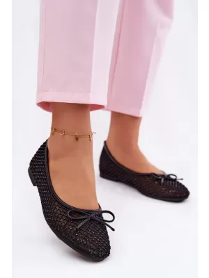 Dámské baleríny VINCEZA 62270 BLACK