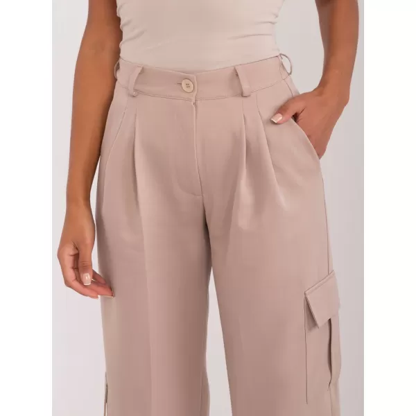 Dámské kalhoty LAKERTA LK-SP-509641.95 BEIGE 