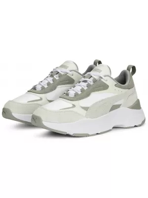 Dámské tenisky PUMA CASSIA MIX 391959-02 WHITE/GRAY/FLAT LIGHT GRAY