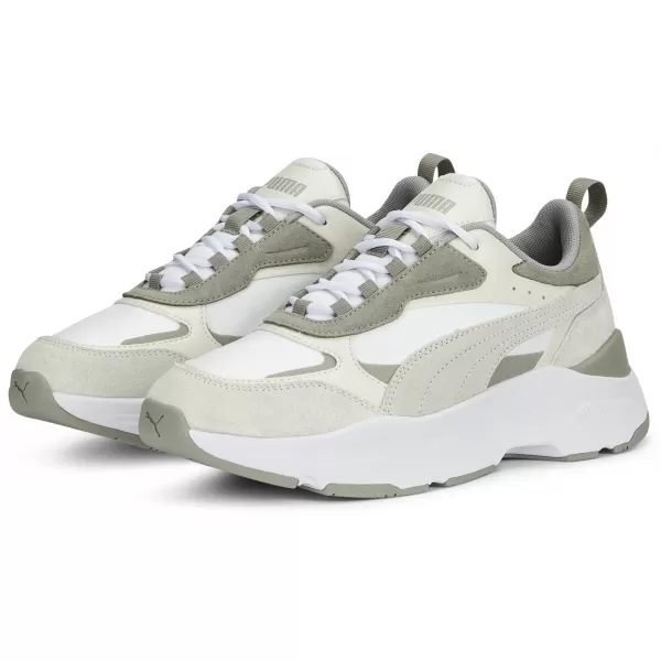  Dámské tenisky PUMA CASSIA MIX 391959-02 WHITE/GRAY/FLAT LIGHT GRAY 