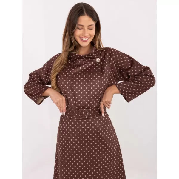  Dámská mikina ITALY MODA IT-BL-21613-1.87 BROWN 