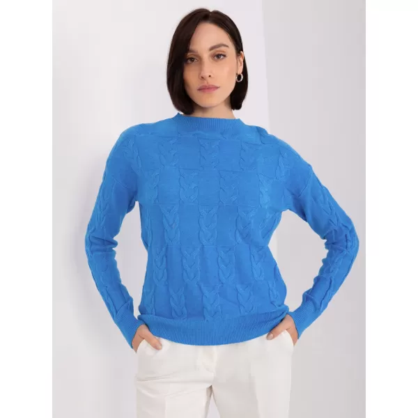 Dámský svetr WOOL FASHION ITALIA AT-SW-2340.10 BLUE 