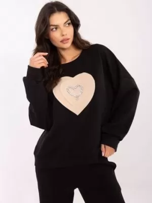 Dámská mikina ITALY MODA MI-BL-271594.85 NOIRE