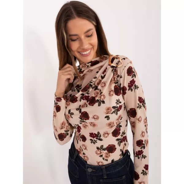  Dámská halenka RUE PARIS IT-BZ-20315-1.19P BEIGE 